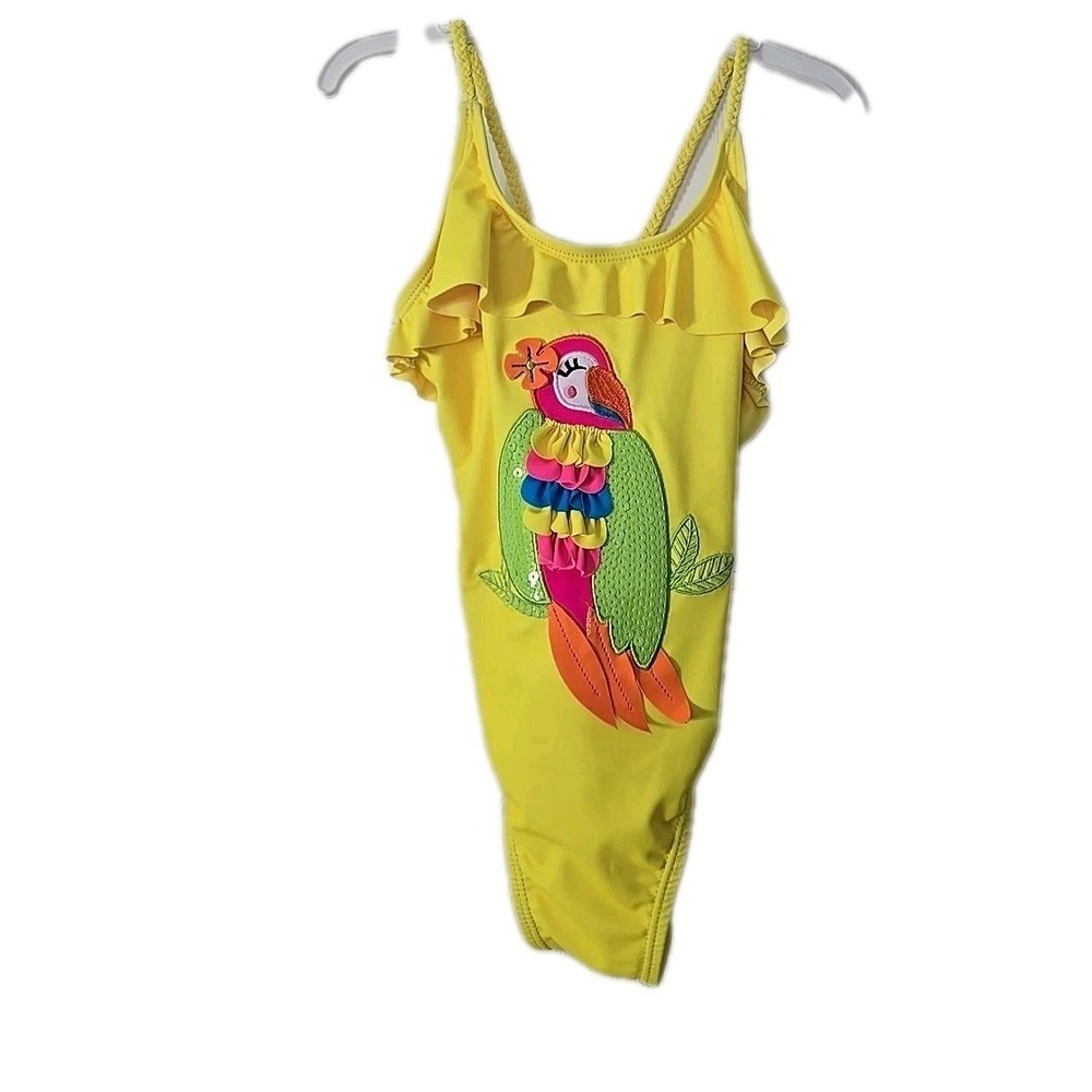 Flapdoodles Toddler One Piece Bathing Suit Size 4T NWT